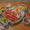 The Crab Feast Dish Diamond Painting