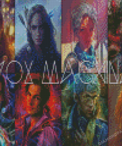 The Legend Of Vox Machina Poster Art Diamond Painting