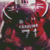 The South Carolina Gamecocks Football Player Diamond Painting