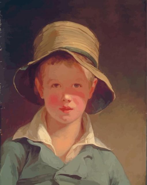 The Torn Hat By Thomas Sully Diamond Painting