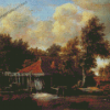 The Water Mill Hobbema Diamond Painting