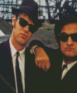 The Blues Brothers Diamond Painting