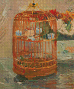 The Cage By Berthe Morisot Diamond Painting