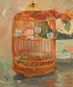 The Cage By Berthe Morisot Diamond Painting