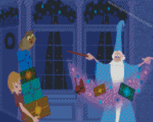 The Sword In The Stone Christmas Diamond Painting