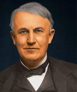 Thomas Edison American Inventor Diamond Painting