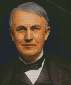 Thomas Edison American Inventon Diamond Painting