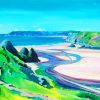 Three Cliffs Bay Art Diamond Painting