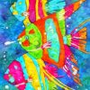 Three Colorful Fish Diamond Painting