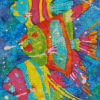 Three Colorful Fish Diamond Painting