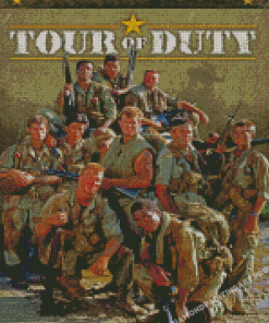 Tour Of Duty Serie Poster Diamond Painting