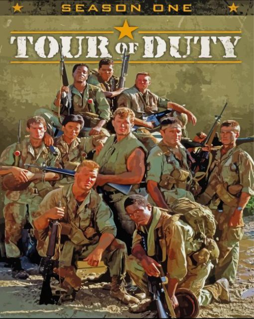 Tour Of Duty Serie Poster Diamond Painting