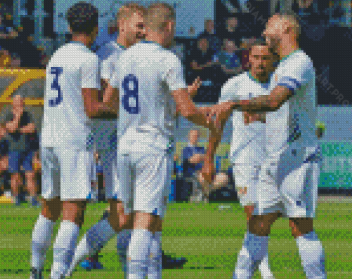 Tranmere Rovers Footballers Diamond Painting