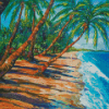 Tropical Kaanapali Beach Diamond Painting