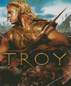 Troy Movie Poster Diamond Painting