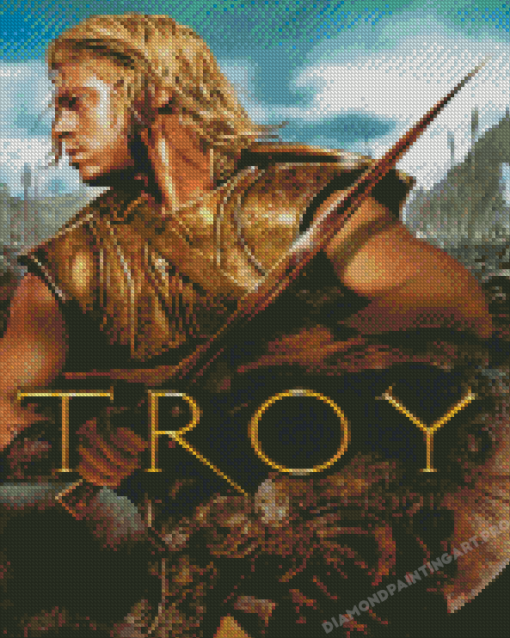 Troy Movie Poster Diamond Painting