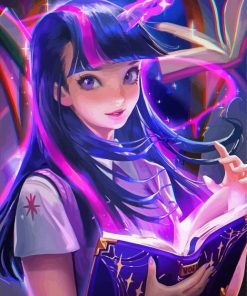 Twilight Sparkle Girl Art Diamond Painting