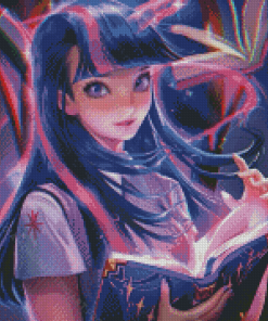 Twilight Sparkle Girl Art Diamond Painting