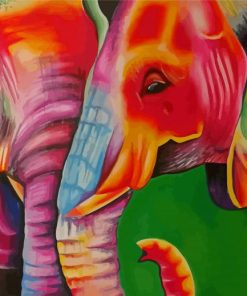 Two Elephants Diamond Painting