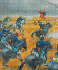 US Cavalry War Diamond Painting