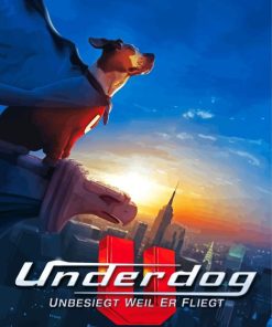 Underdog Movie Poster Diamond Painting