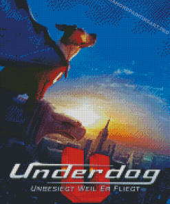 Underdog Movie Poster Diamond Painting