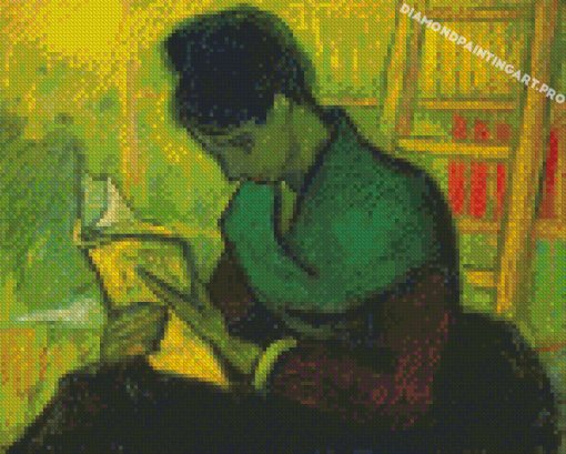 Van Gogh The Novel Reader Diamond Painting