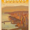 Vancouver Vintage Poster Diamond Painting