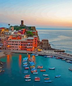 Vernazza View Diamond Painting