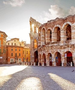 Verona Arena Colosseum Diamond Painting