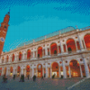 Vicenza City Buildings Diamond Painting