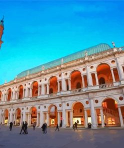 Vicenza City Buildings Diamond Painting