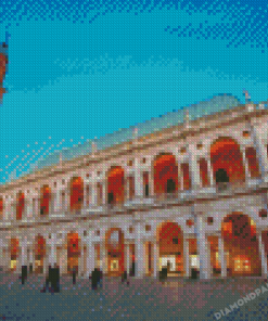 Vicenza City Buildings Diamond Painting