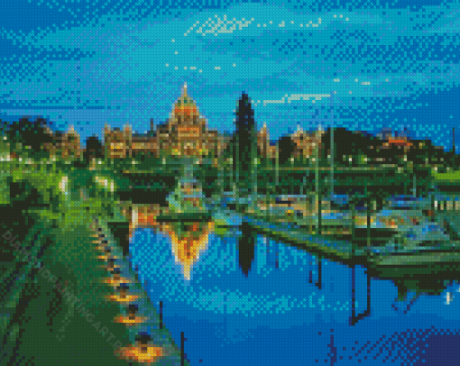 Victoria Island British Columbia Canada Diamond Painting