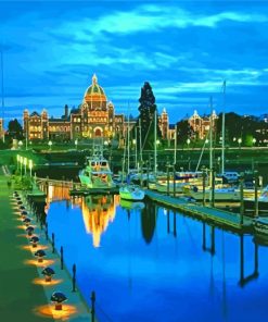 Victoria Island British Columbia Canada Diamond Painting