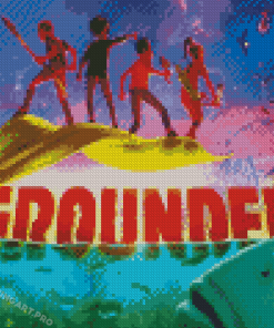 Video Game Grounded Diamond Painting