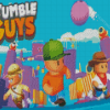 Video Game Stumble Guys Diamond Painting