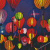 Vietnamese Lanterns Diamond Painting