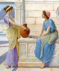 Vintage Greek Women Diamond Painting