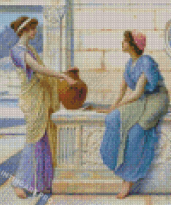 Vintage Greek Women Diamond Painting