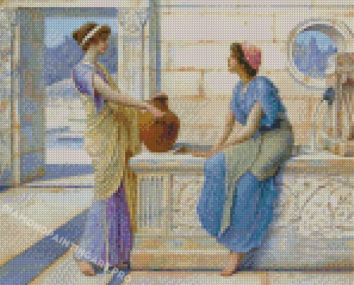 Vintage Greek Women Diamond Painting