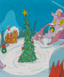 Whoville Town Art Diamond Painting