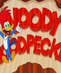 Woody Woodpecker Film Diamond Painting