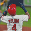 Yadier Molina Player Diamond Painting