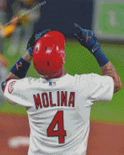 Yadier Molina Player Diamond Painting