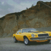 Yellow Camaro Diamond Painting