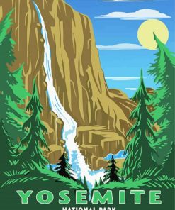 Yosemite Park Diamond Painting