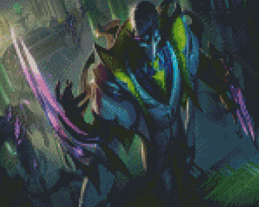 Zed League Of Legends Diamond Painting