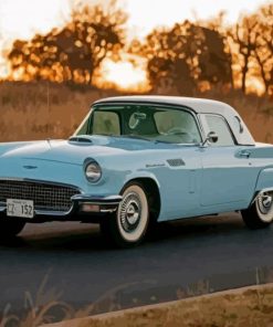 Aesthetic 1957 Thunderbird Diamond Painting