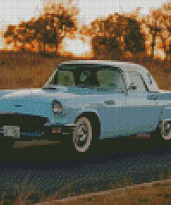 Aesthetic 1957 Thunderbird Diamond Painting